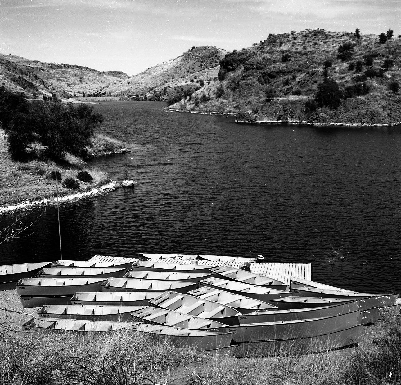 Then and Now: Peña Blanca Lake